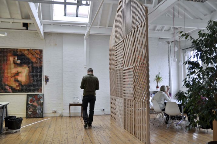 Creative Room Divider By Office Screen Partition Ideas - Meeting Space by Richard Shed studio1