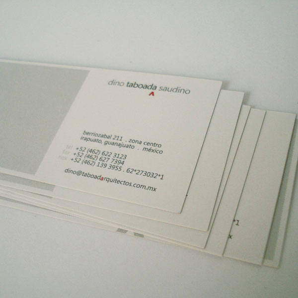 15 Creative Business Cards For Architects Here! - taboadarquitectos