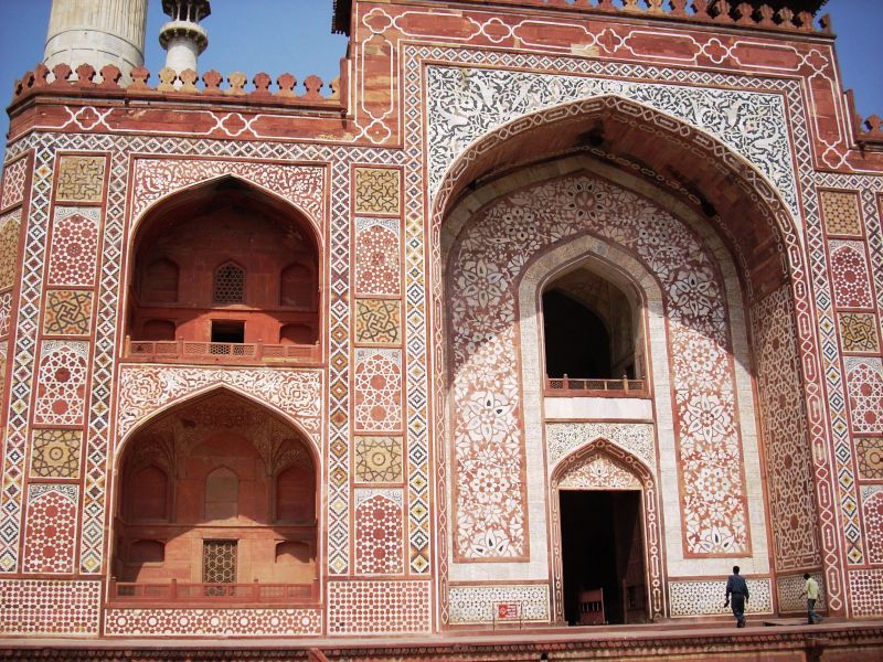 Akbar’s mausoleum, Sikandra, Agra