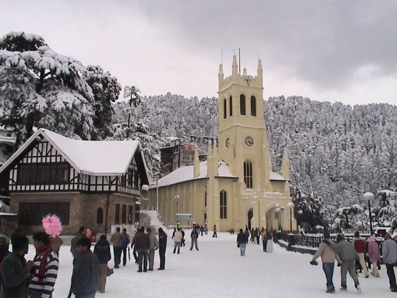 Amazing Historical Buildings shining this world with their Beautiful creativity!! - Christ Church ,Shimla ,Himachal Pradesh (India)