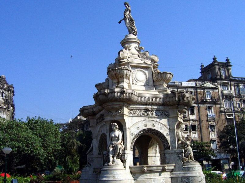 Amazing Historical Buildings shining this world with their Beautiful creativity!! - Flora Fountain (Mumbai)