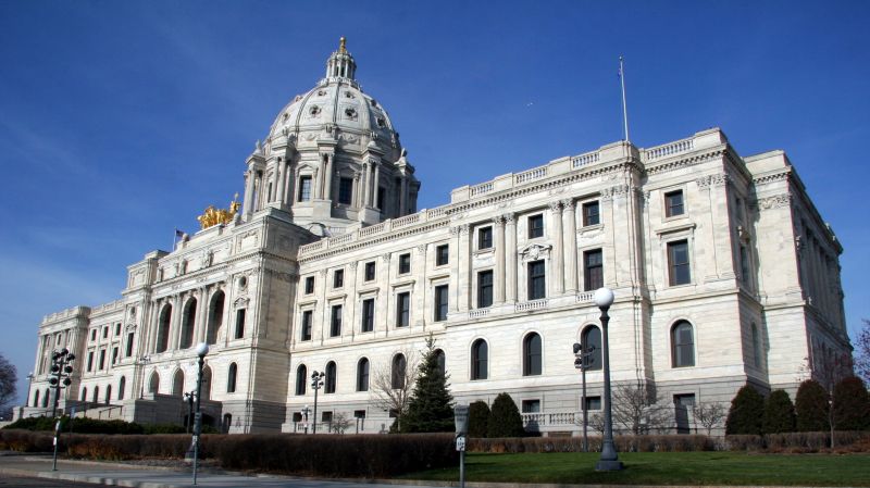 Amazing Historical Buildings shining this world with their Beautiful creativity!! - Minnesota State Capitol, St Paul, United States