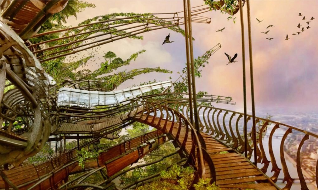 This French art collective is building the world’s largest hanging garden - Sheet2