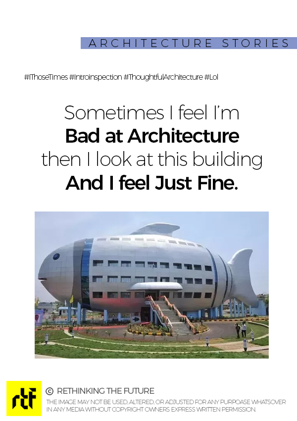 Can't believe it's actually built! Architecture Quotes