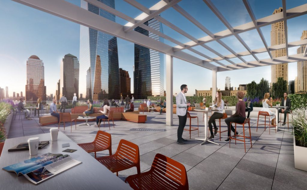First Look At 3 World Trade Center S Huge Outdoor Terrace