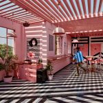 The Pink Zebra This Restaurant in India is All About the Zebra Stripes - Sheet1