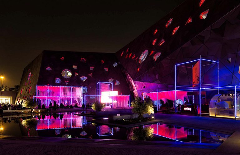 Luminous Drapes By Studio Toggle Architects
