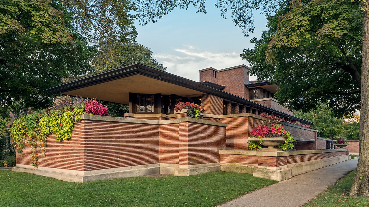 Happy 152nd Birthday Frank! 50 projects by "America’s greatest Architect" (that you can visit) - Frederick C. Robie House (1908)