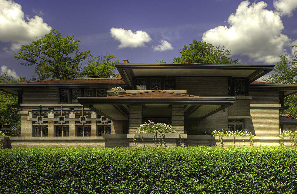 Happy 152nd Birthday Frank! 50 projects by "America’s greatest Architect" (that you can visit) - Meyer May House (1908)