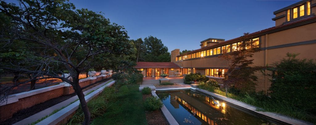 Happy 152nd Birthday Frank! 50 projects by "America’s greatest Architect" (that you can visit) - Henry J. Allen House (1917)