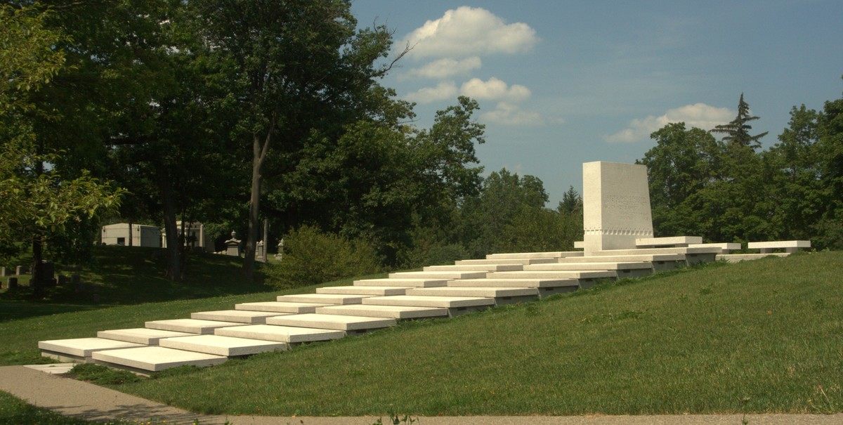 Happy 152nd Birthday Frank! 50 projects by "America’s greatest Architect" (that you can visit) - Blue Sky Mausoleum (1928)