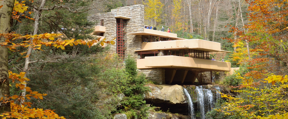 Happy 152nd Birthday Frank! 50 projects by "America’s greatest Architect" (that you can visit) - Fallingwater (1935)