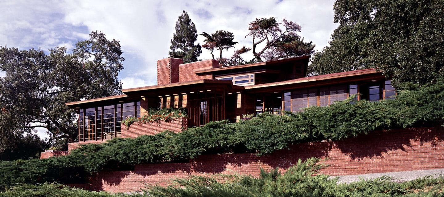 Happy 152nd Birthday Frank! 50 projects by "America’s greatest Architect" (that you can visit) - Hanna-Honeycomb House (1937)