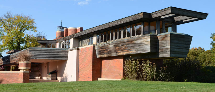 Happy 152nd Birthday Frank! 50 projects by "America’s greatest Architect" (that you can visit) - Wingspread (1937)