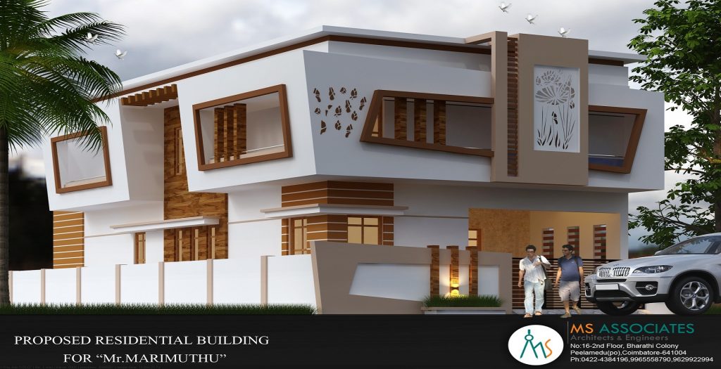 Mr Marimuthu’s House by MS Associates