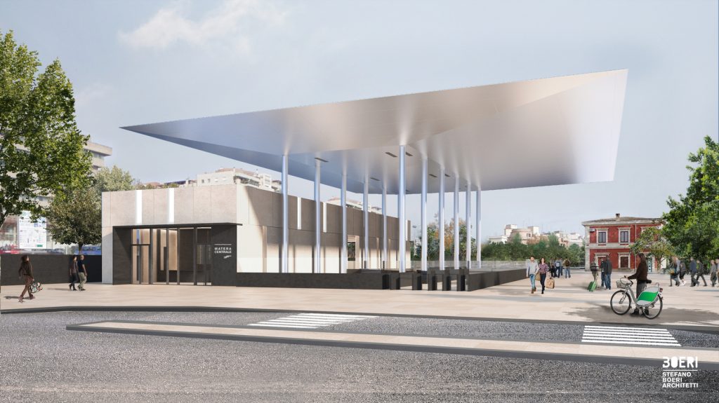 10 Works of Stefano Boeri Every Architect should know about - Matera fal Central Station, Italy