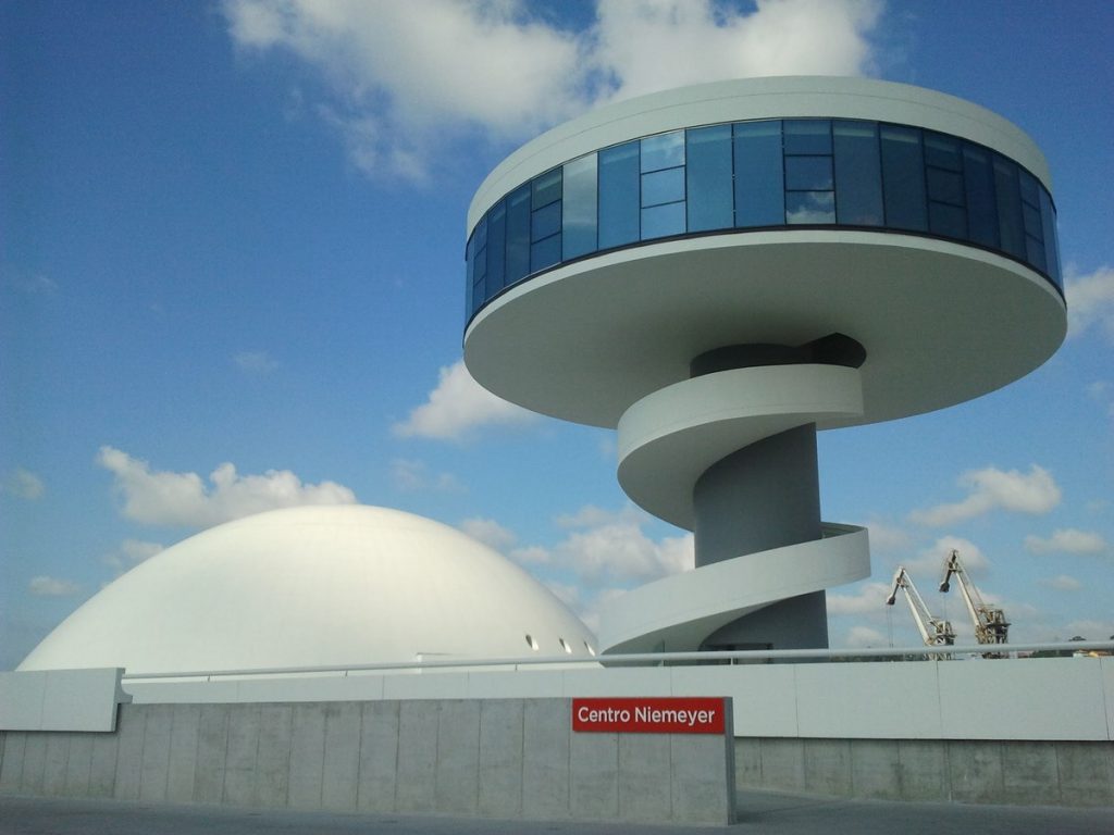25 Works of Oscar Niemeyer Every Architect should visit - Oscar Niemeyer International Cultural Centre, Spain