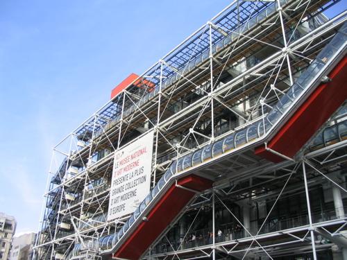 25 Works of Richard Rogers Every Architect should visit - Centre Pompidou, France