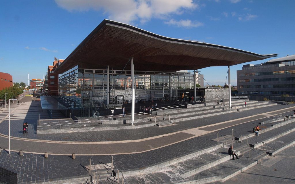 25 Works of Richard Rogers Every Architect should visit - Senedd, Wales
