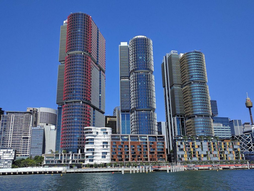 25 Works of Richard Rogers Every Architect should visit - International Towers Sydney