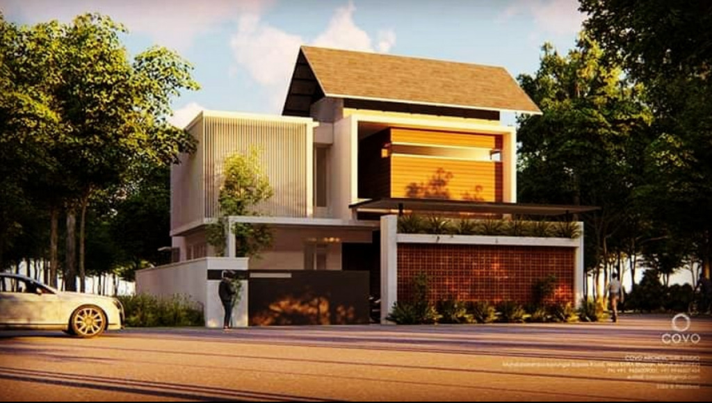 Mr Zakir’s House, Palakkad by Covo
