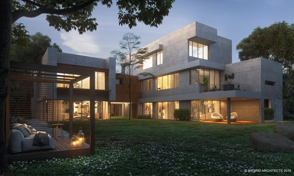 Void House by The Grid Architects