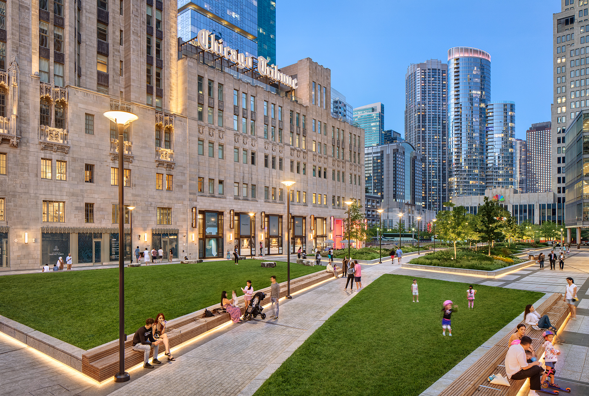 Chicago Tribune Tower Residence - Architects in Chicago