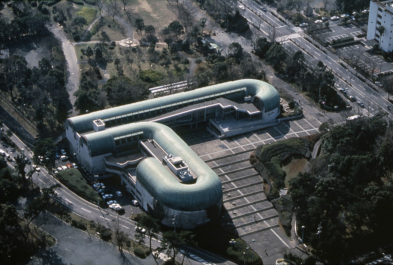 15 Works of Arata Isozaki Every Architect should visit - Kitakyushu Central Library, Fukuoka, Japan