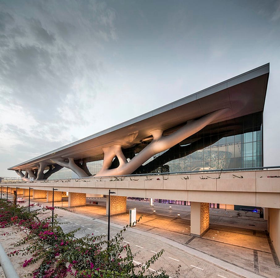 15 Works of Arata Isozaki Every Architect should visit - Qatar National Convention Center, Doha, Qatar