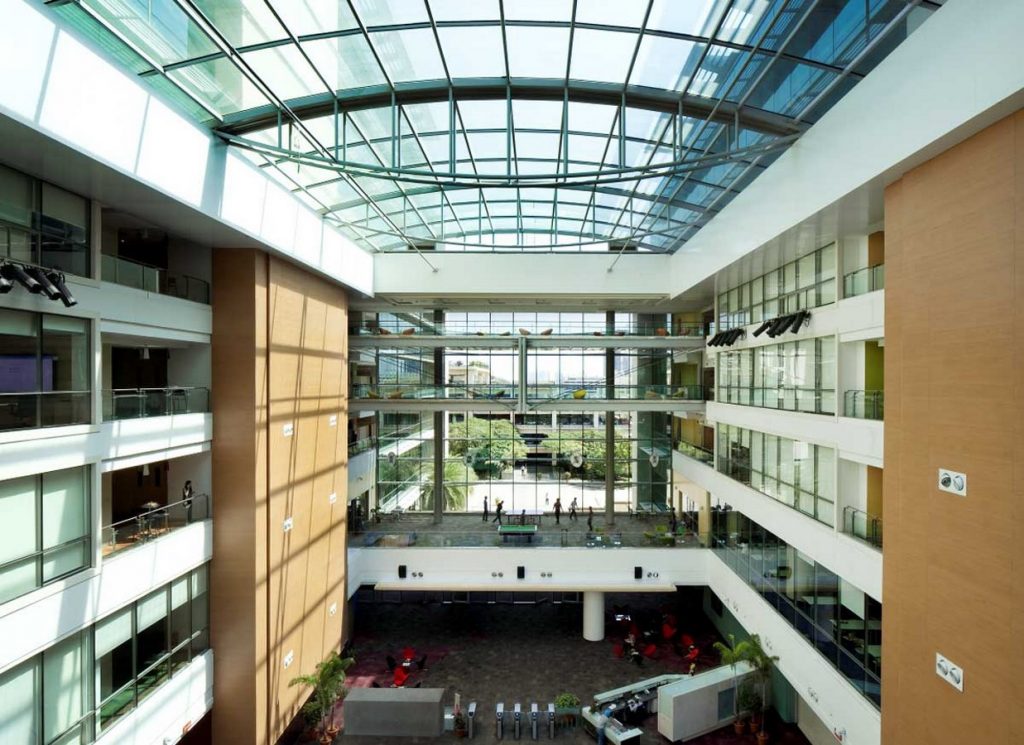 15 Works of RSP Architects Every Architect should visit - Microsoft Campus, Hyderabad