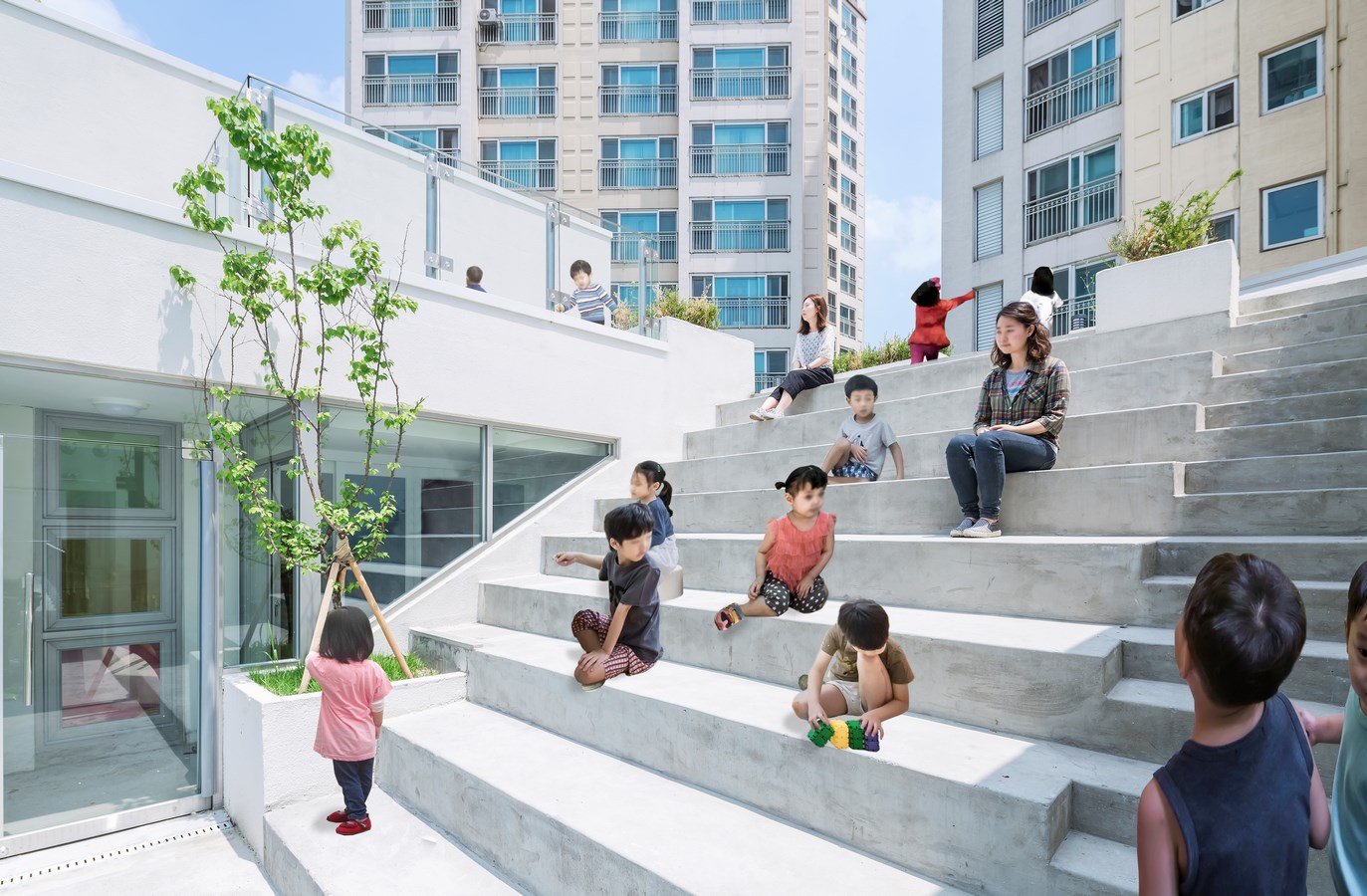 TETRIS NURSERY by IROJE KHM Architects