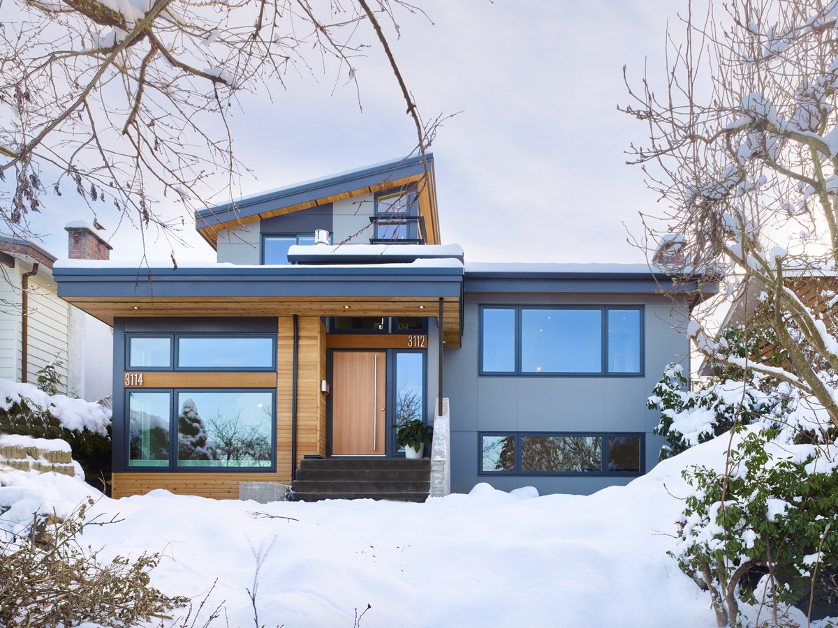 Multigenerational Vancouver Special by One SEED Architecture + Interiors