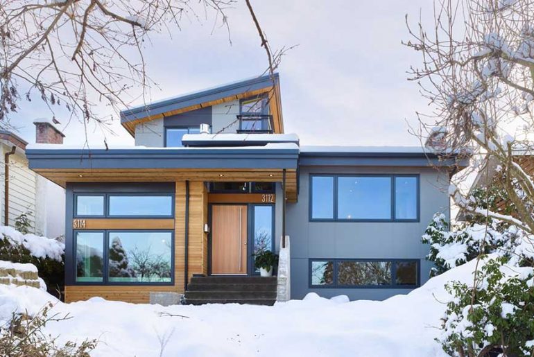 Multigenerational Vancouver Special by One SEED Architecture + Interiors