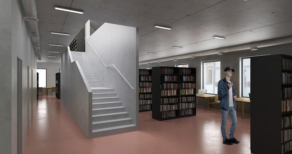 The Municipal Library In Ceska Lipa By H3T Architekti