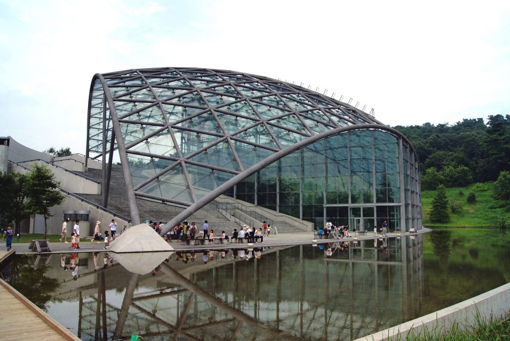 25 Works of Tadao Ando Every Architect should know about - Gunma Insect World, Japan