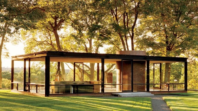 Philip Johnson - Glass House, Connecticut