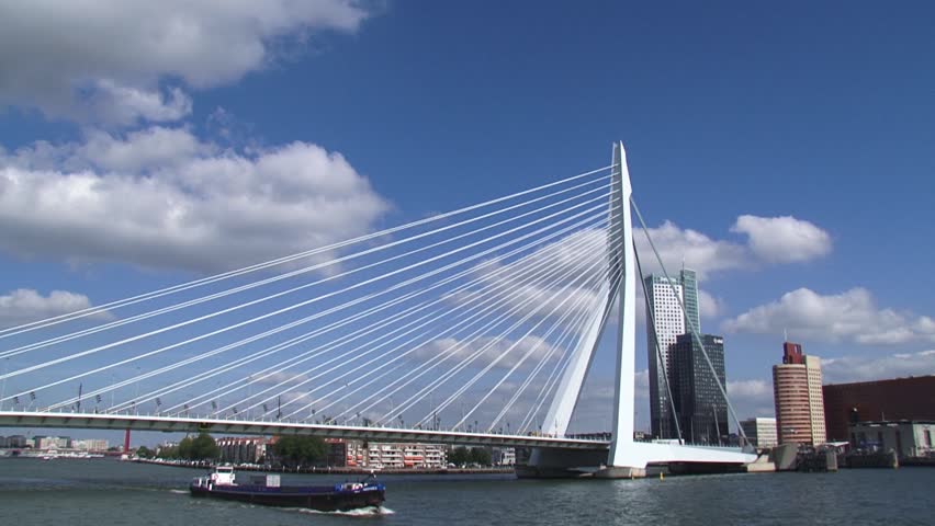 Ben Van Berkel - Erasmus Bridge, Netherlands
