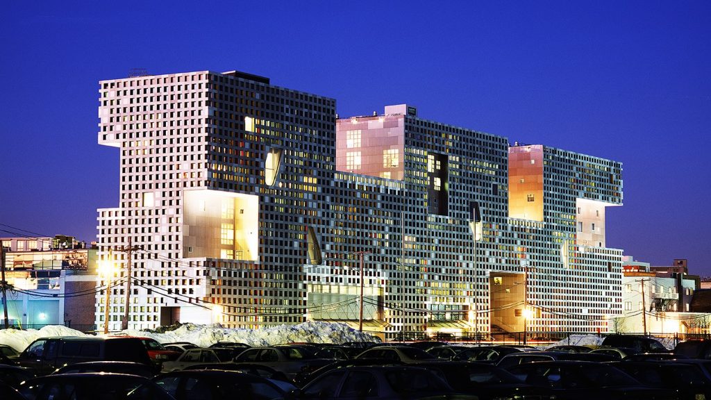 Steven Holl - Simmons Hall of MIT, Massachusetts