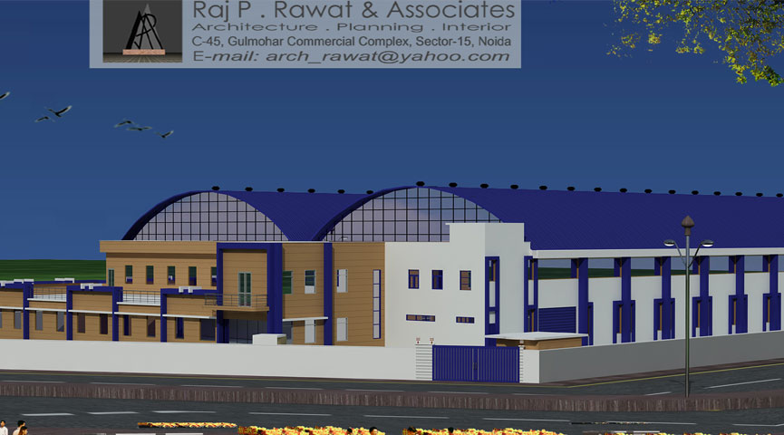 Industrial Project, Noida by Raj P.Rawat