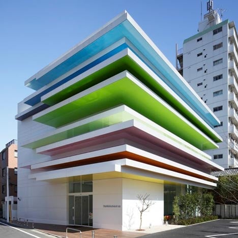 20 Creative Building Façades for Commercial Buildings around the World - Sugamo Shinkin Bank