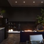 50 Brilliant House Interior Design Projects for your inspiration - Behence Black Apt - Sheet1