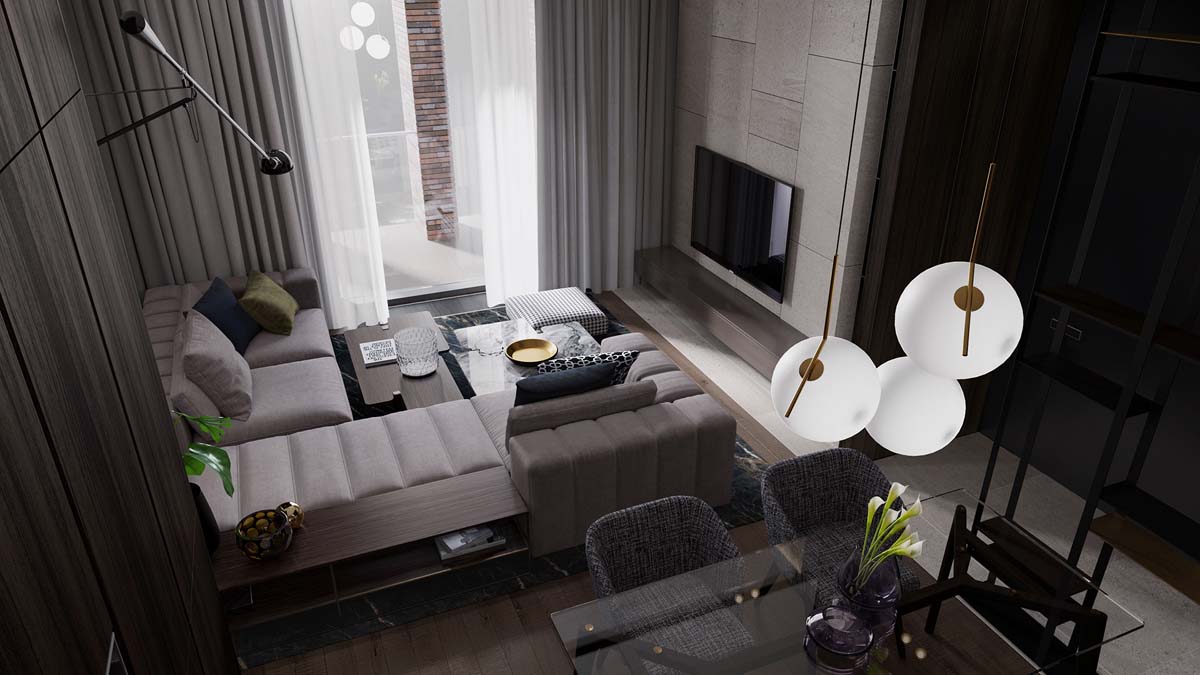 50 Brilliant House Interior Design Projects for your inspiration - Dmitriy Kurilov