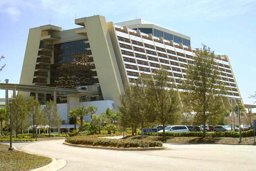 50 of The Most Iconic Buildings of  Modern Architecture - Disney's Contemporary Resort