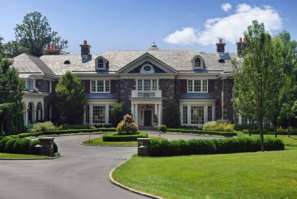15 MOST BEAUTIFUL GEORGIAN MANSIONS - GEORGIAN STYLE MANSION, CHAPPAQUA1