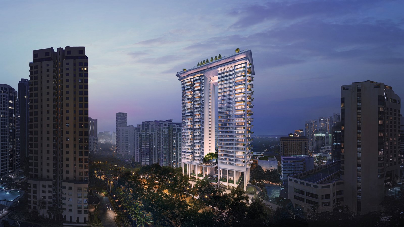 20 Iconic Projects by Moshe Safdie every Architect should know about - Orchard Boulevard Singapore,2021 - Sheet2