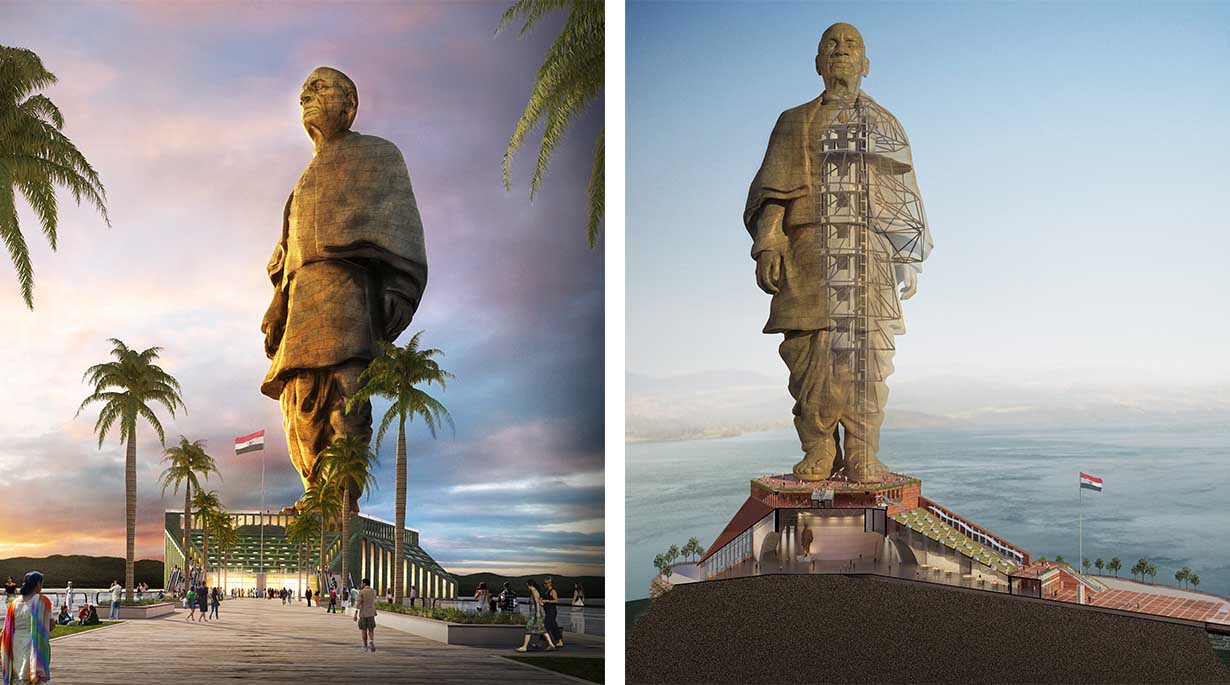 15 Most Important Projects by Michael Graves - The Statue of Unity, India