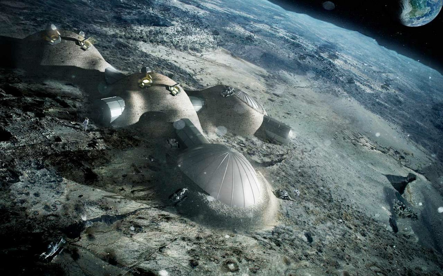 Lunar Habitation, Space