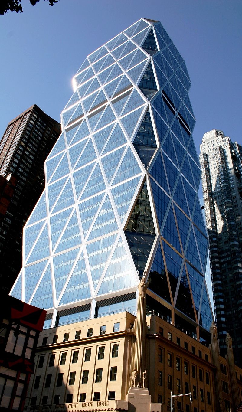 25 Projects by Norman Foster that made him a leader in the Architecture Industry - Hearst Tower, New York