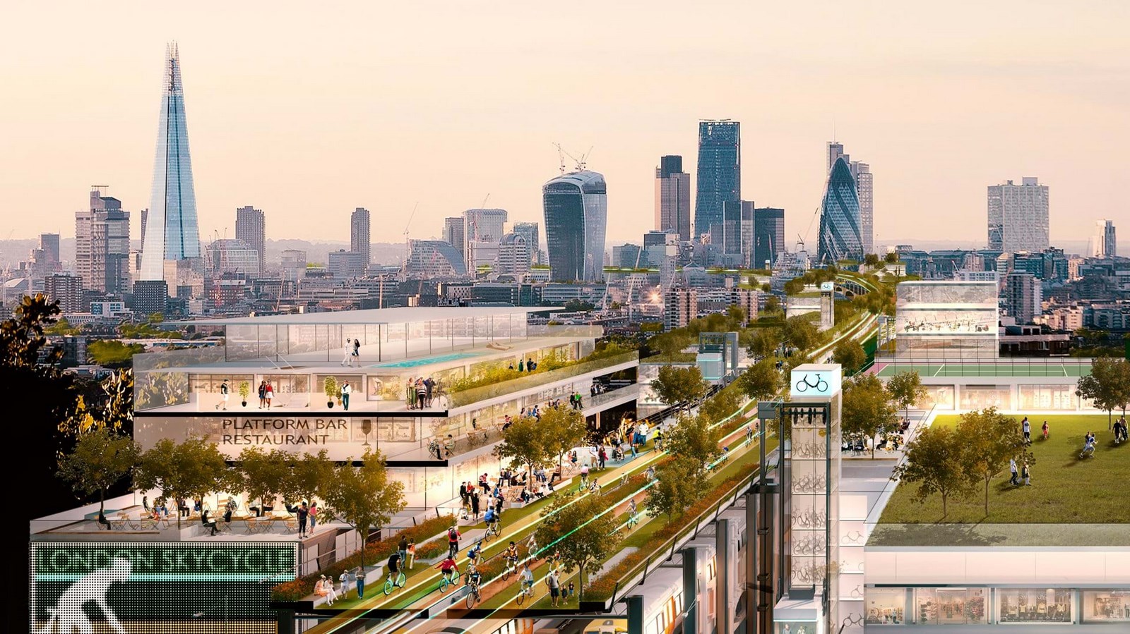 Sky cycle, UK