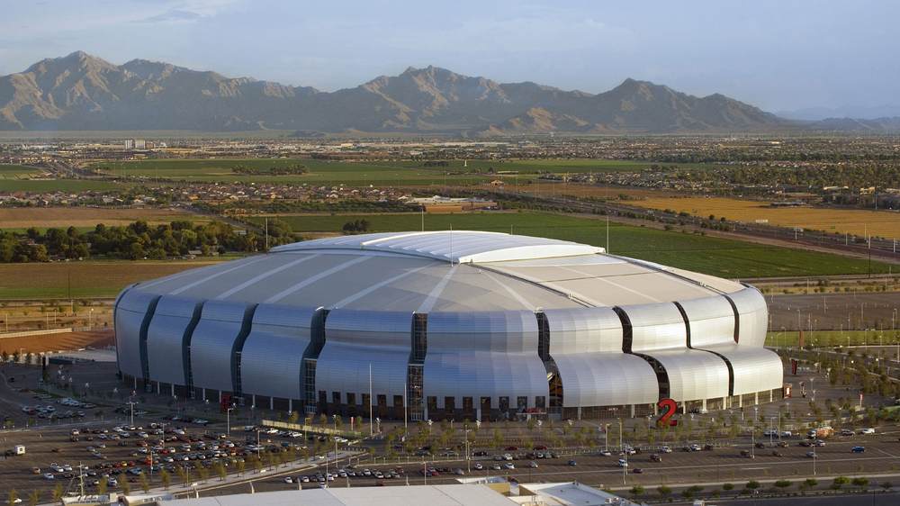 15 Works of Peter Eisenman Every Architect should visit - State Farm Stadium (University of Phoenix Stadium), Arizona
